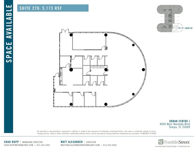 More Photos Of 4830 W Kennedy Blvd, Tampa Unknown For Lease