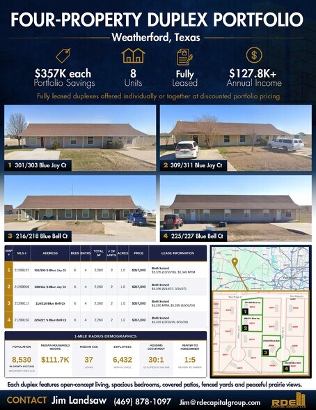 More Photos Of , Weatherford Multifamily For Sale