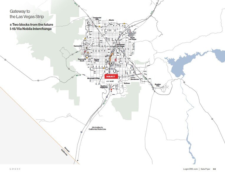 More Photos Of SEC S Las Vegas Blvd. & Volunteer, Henderson Land For Sale