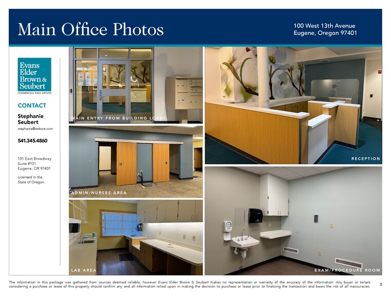 More Photos Of 100 W 13th Ave, Eugene Office For Lease