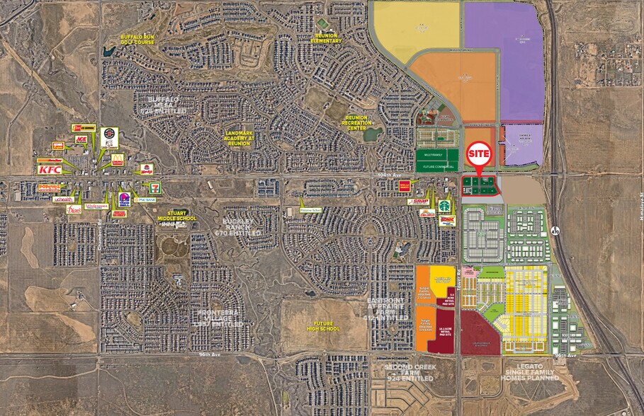 More Photos Of 104th & Tower Road, Commerce City Land For Sale