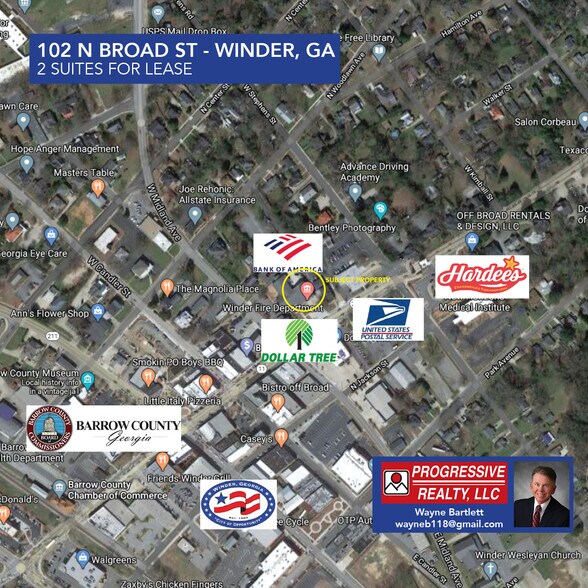 More Photos Of 102 N Broad St, Winder Bank For Lease