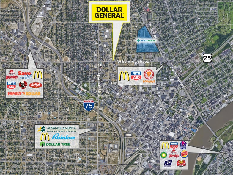 More Photos Of 324 W Bancroft St, Toledo Freestanding For Lease