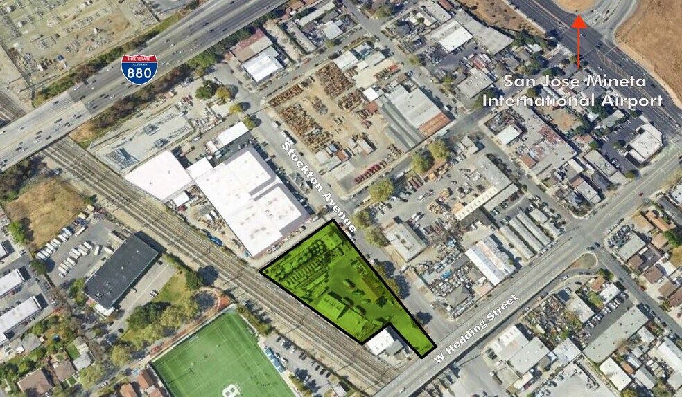 Primary Photo Of 905 Stockton Ave, San Jose Land For Sale