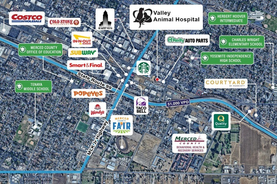 More Photos Of 58 W 16th St, Merced Veterinarian Kennel For Sale