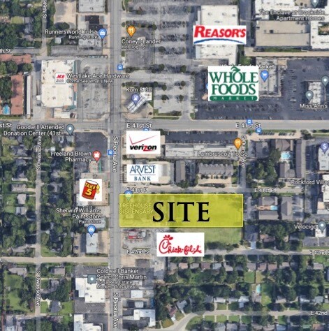 Primary Photo Of SE 41st St & Peoria Ave, Tulsa Land For Sale