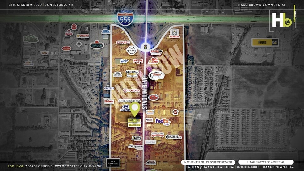 More Photos Of 3615 Stadium Blvd, Jonesboro Freestanding For Lease