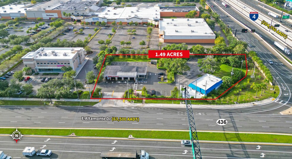 More Photos Of 102 East Altamonte Drive, Altamonte Springs Land For Lease