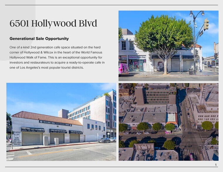 More Photos Of 6501 Hollywood Blvd, Hollywood Storefront Retail Office For Sale