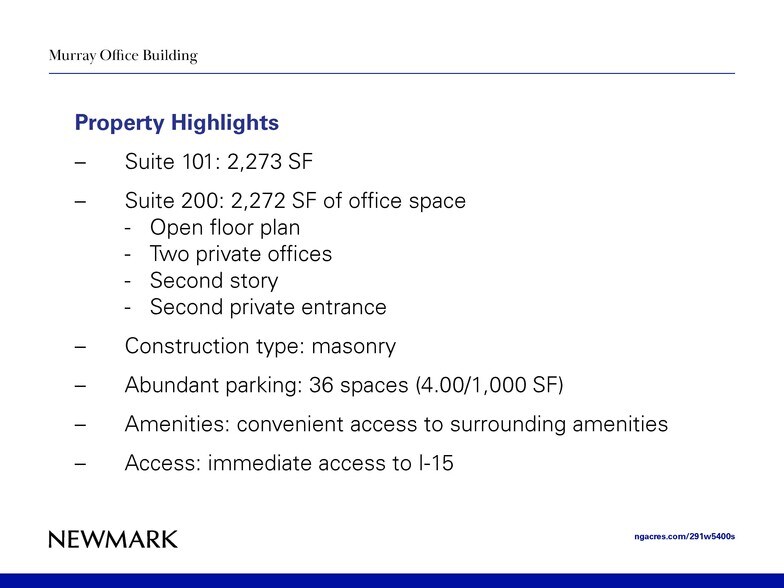 More Photos Of 291 W 5400 S, Murray Office For Lease