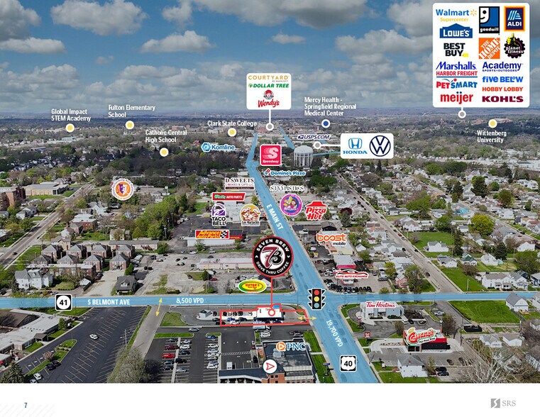 More Photos Of 2001 E Main St, Springfield Restaurant For Sale