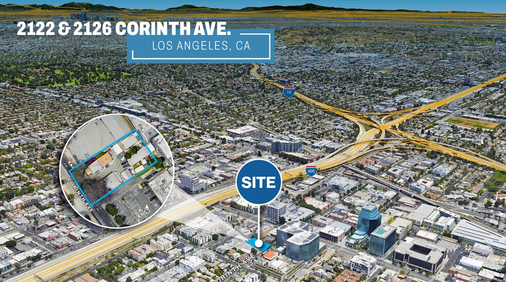More Photos Of 2122-2126 Corinth Ave, Los Angeles Land For Sale
