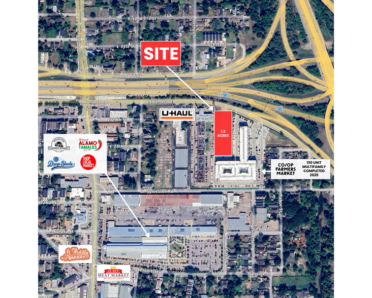 Primary Photo Of 1550 N Loop, Houston Land For Lease