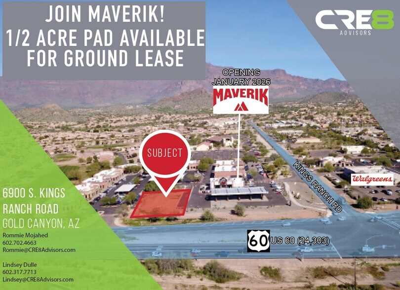 Primary Photo Of 6900 S Kings Ranch Rd, Apache Junction Land For Lease