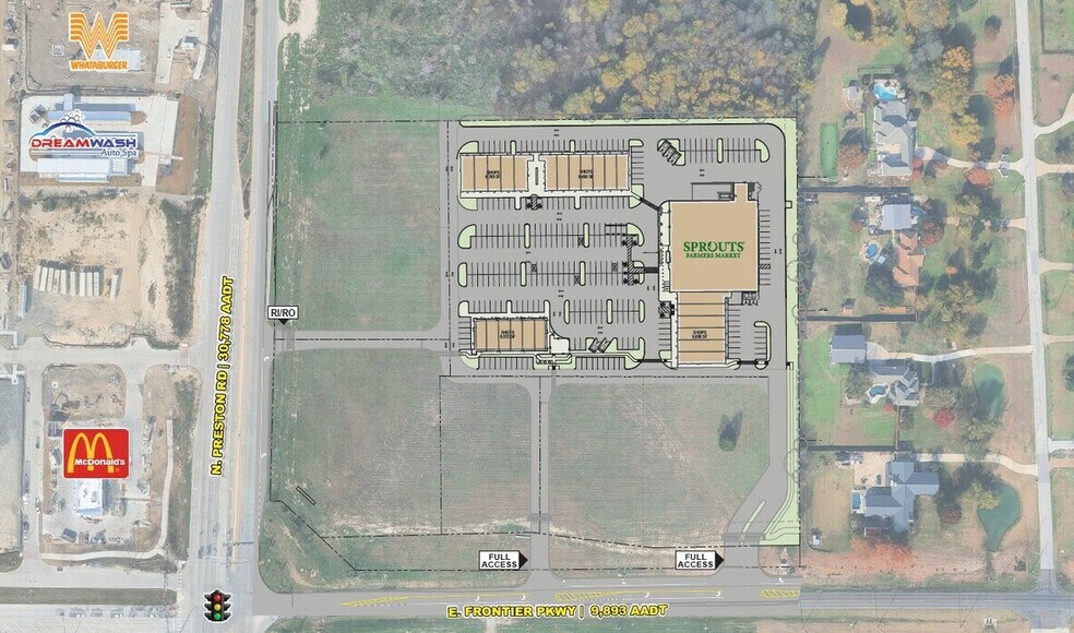 More Photos Of 125 FM 1461, Celina Storefront For Lease