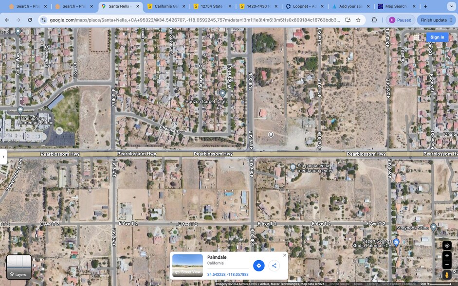 Primary Photo Of Pearblossom Highway, Palmdale Land For Lease