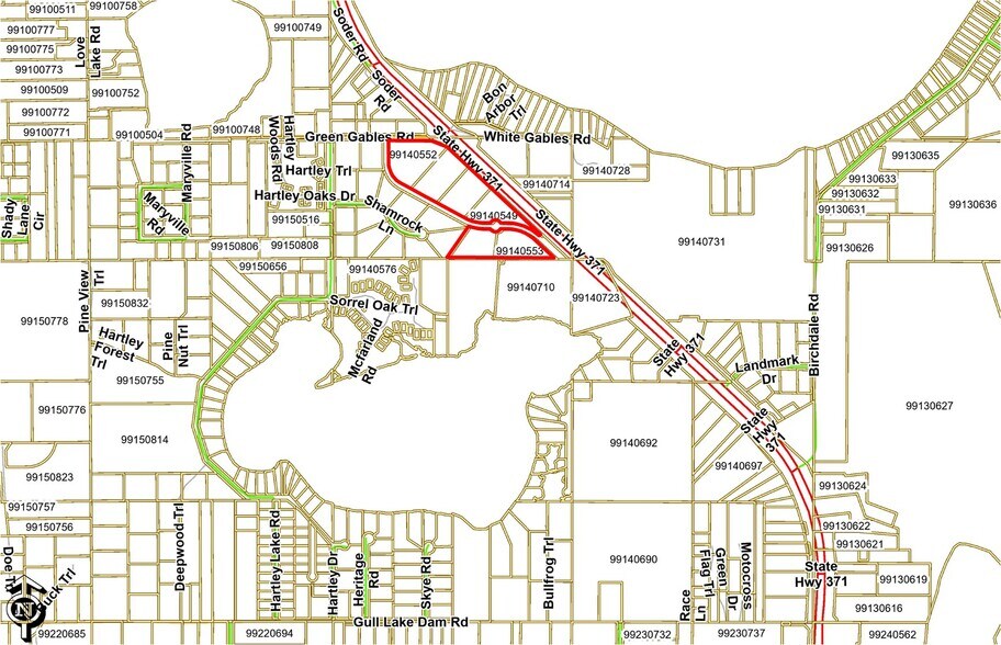More Photos Of SW of Hwy 371/Green Gables Rd, Brainerd Land For Sale