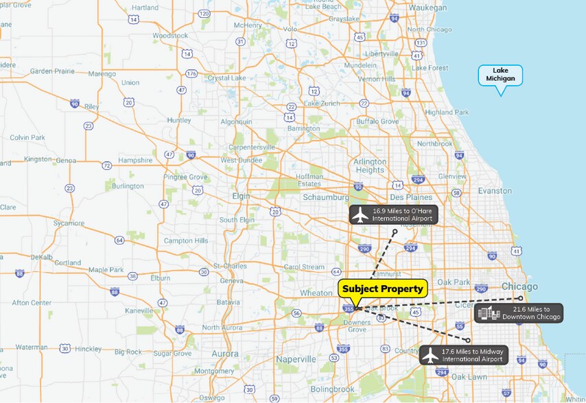 More Photos Of 2820 S Highland Ave, Lombard General Retail For Lease