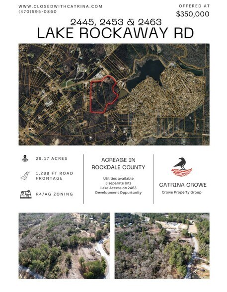 More Photos Of 2453 Lake Rockaway NW rd, Conyers Land For Sale