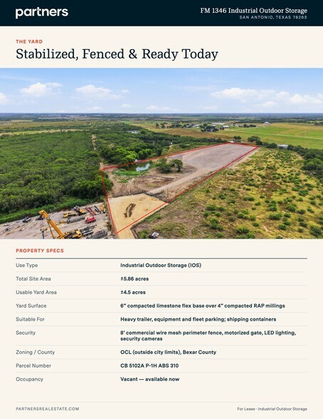 More Photos Of 7933 FM 1346, San Antonio Land For Lease