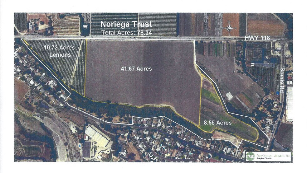 More Photos Of 4790 1/2 East Los Angeles Ave, Somis Land For Lease