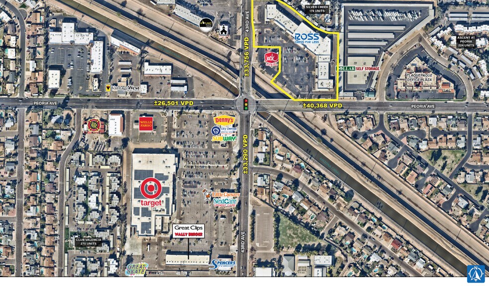 More Photos Of 10605-10653 N 43rd Ave, Phoenix General Retail For Lease