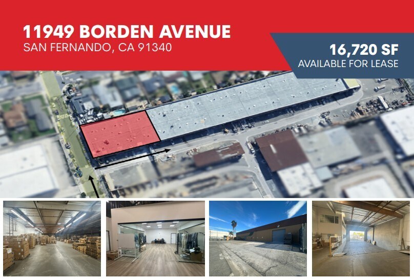 Primary Photo Of 11949 Borden Ave, San Fernando Warehouse For Lease