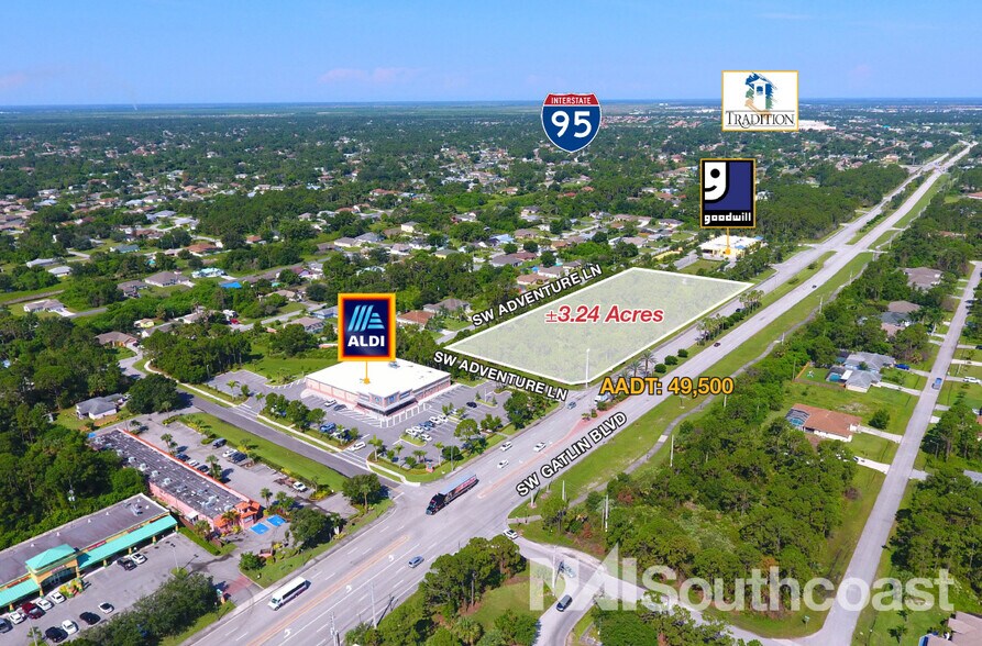 Primary Photo Of SW Gatlin Blvd, Port Saint Lucie Land For Sale