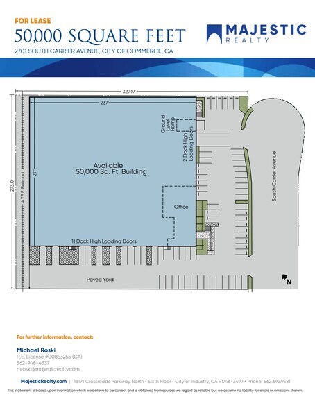 More Photos Of 2701 Carrier Ave, Commerce Distribution For Lease