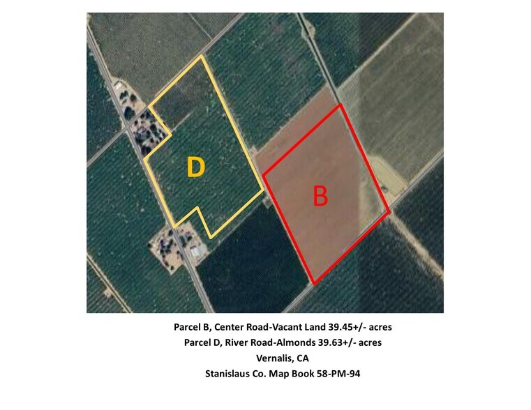 More Photos Of 2155 Center Road, Vernalis Land For Sale