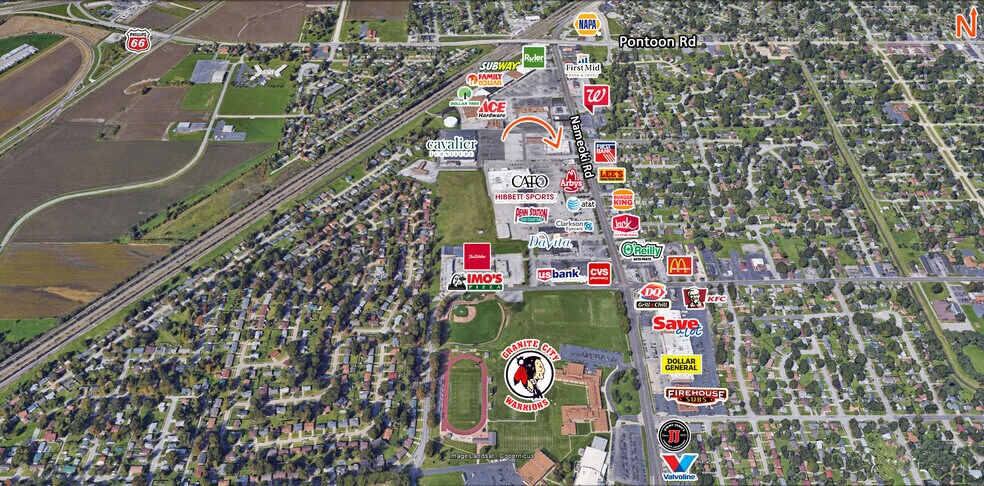 More Photos Of 3675 Nameoki Rd, Granite City Storefront For Sale
