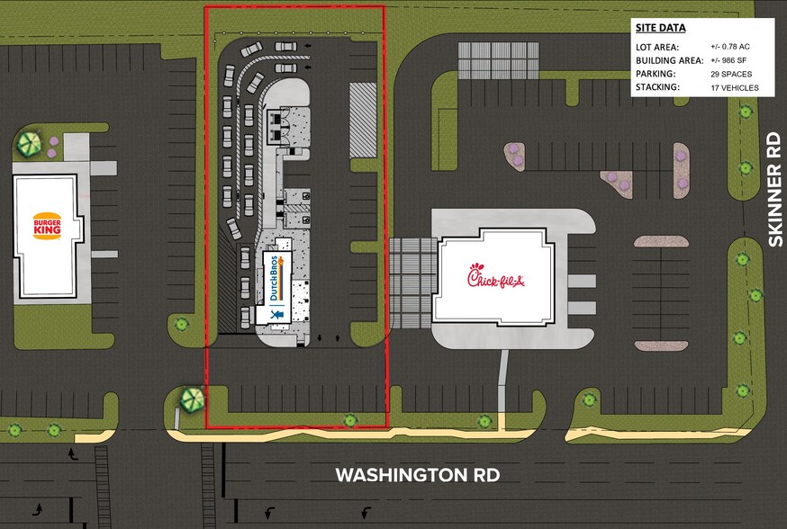 More Photos Of 3064 Washington Rd, Augusta Fast Food For Sale