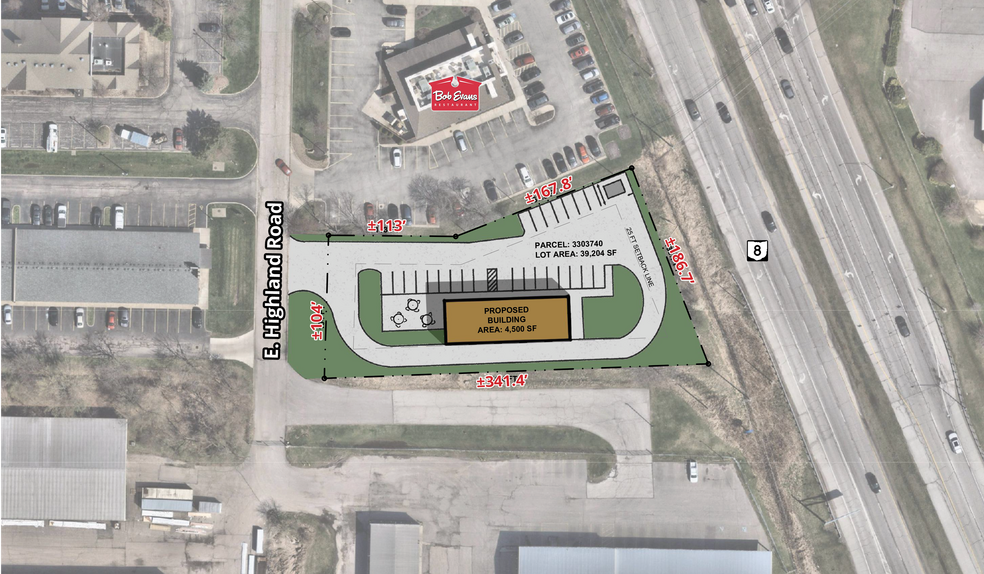 Primary Photo Of 240 E Highland Rd, Macedonia Land For Sale
