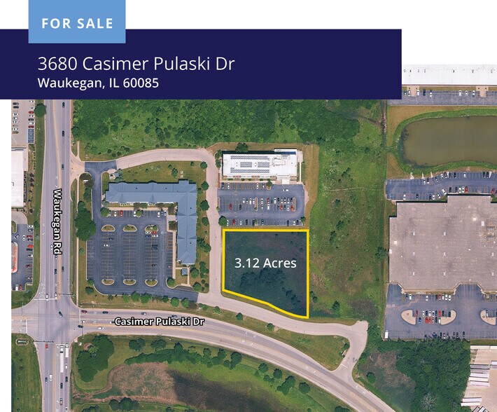 More Photos Of 3680 Casimer Pulaski Memorial Dr, Waukegan Land For Sale