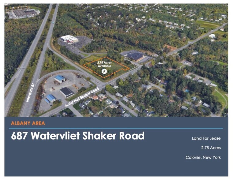 More Photos Of 687 Watervliet Shaker Rd, Latham Land For Lease