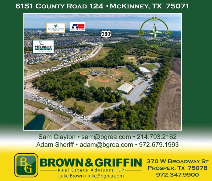 Primary Photo Of 6151 County Road 124, McKinney Land For Sale