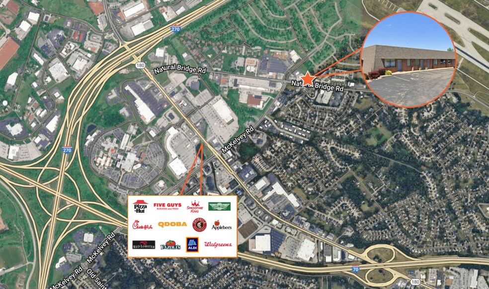 More Photos Of 12147 Natural Bridge Rd, Bridgeton Storefront Retail Office For Lease