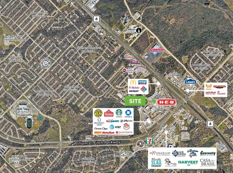 More Photos Of 1255 Arrington Rd, College Station General Retail For Lease