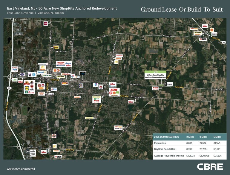 More Photos Of 3600 E Landis Ave, Vineland Bank For Lease