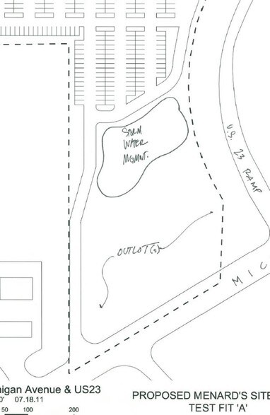 More Photos Of NWQ Michigan Ave & US-23 @ US-23, Pittsfield Township Land For Sale