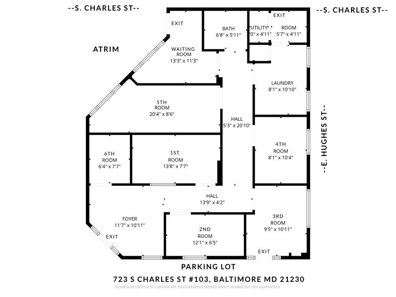 More Photos Of 723 S Charles St, Baltimore Office Residential For Sale