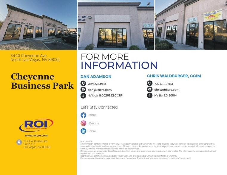 More Photos Of 3440 W Cheyenne Ave, North Las Vegas Medical For Lease