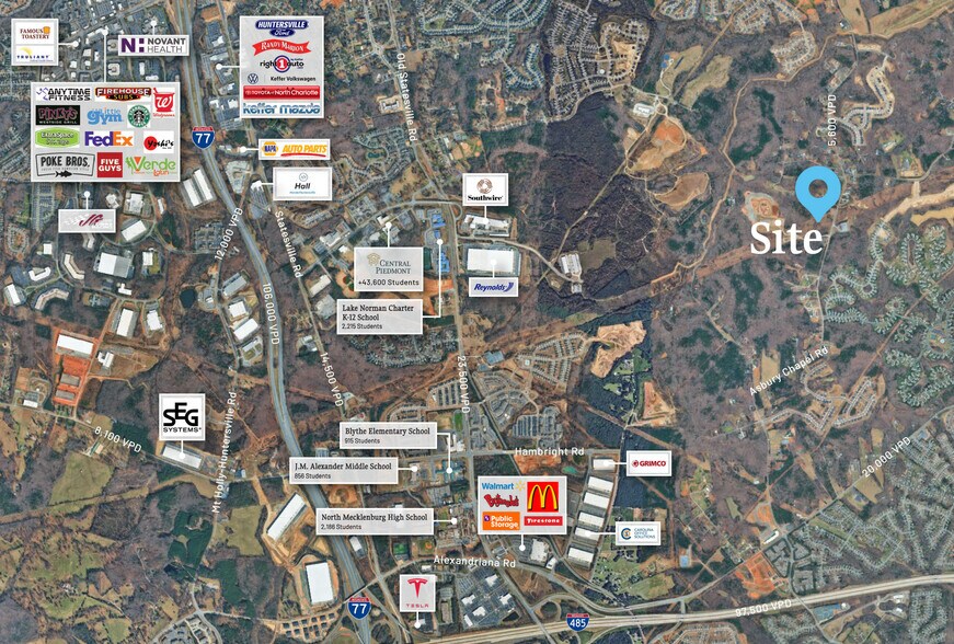 More Photos Of 12401 Asbury Chapel Rd, Huntersville Land For Sale