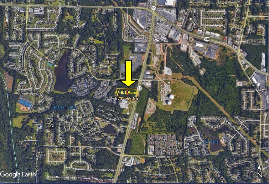 Primary Photo Of 7877 Highway 85, Riverdale Land For Sale