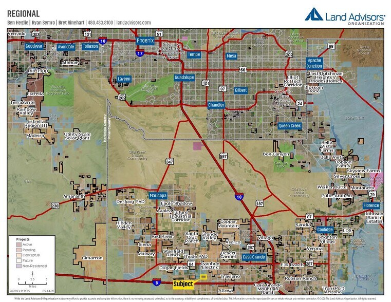 More Photos Of Russell Road & Selma Highway, Casa Grande Land For Sale