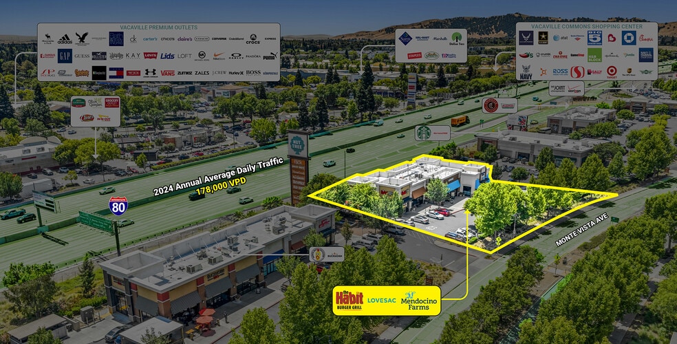 More Photos Of 1640 E Monte Vista Ave, Vacaville Freestanding For Sale