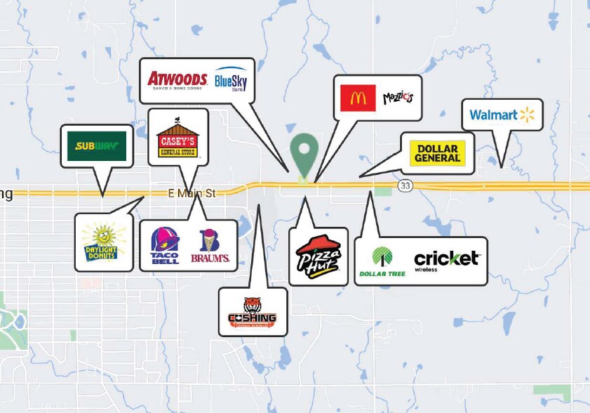 More Photos Of 2210 E Main St, Cushing Fast Food For Sale