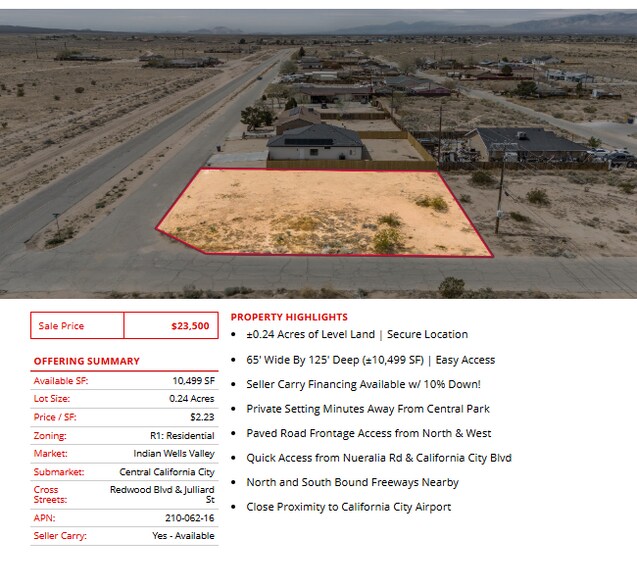 More Photos Of 8000 California City blvd, California City Land For Sale