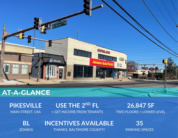 More Photos Of 1407 Reisterstown Rd, Pikesville Office For Sale
