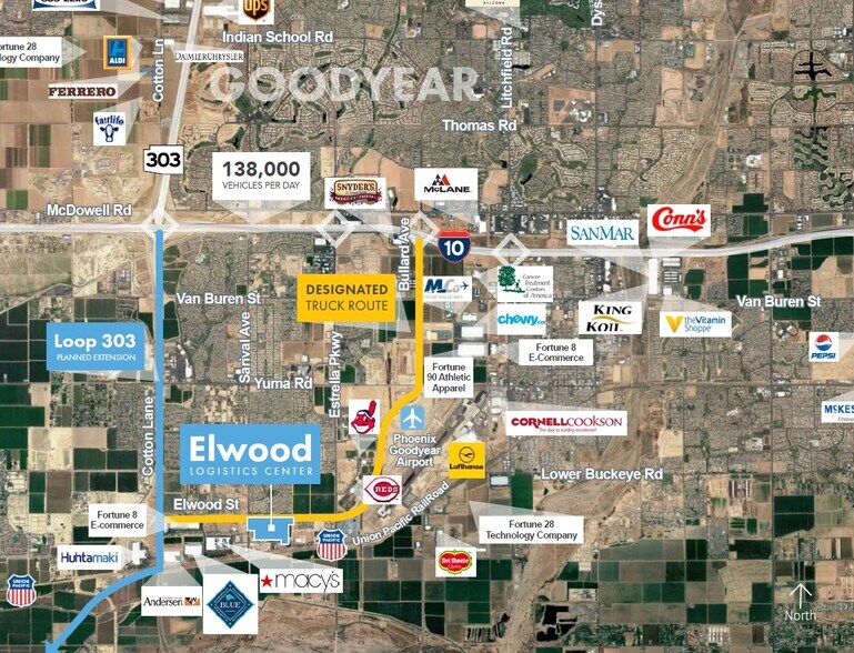 More Photos Of 16155 W Elwood St, Goodyear Distribution For Lease